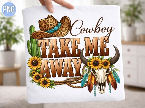 Evaluating the Cowboy Take Me Away Western PNG for Professional Design Workflows