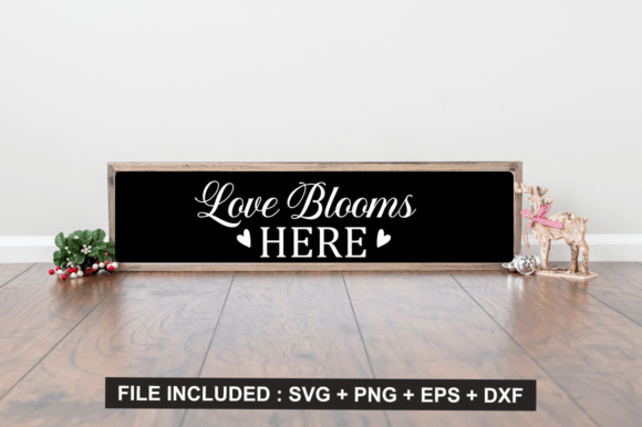 Evaluating the Love Blooms Here SVG Design for Crafting and Commercial Use