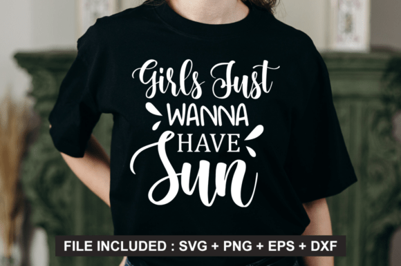 Girls Just Wanna Have Sun SVG Design: A Guide for Crafters and Small Business Owners