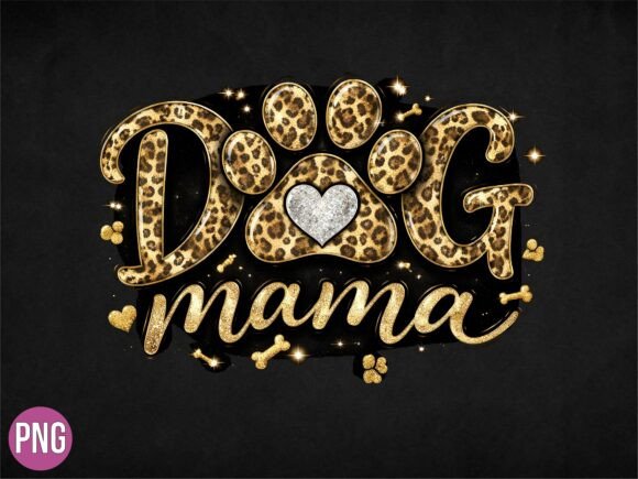 Leopard Dog Mama Paw Mothers Day PNG: A Creative Guide for DIY and Print-on-Demand Success
