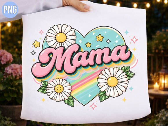 Mama Retro Groovy Rainbow PNG: A Guide for Creative Projects