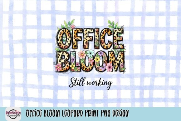 Office Bloom Leopard Print PNG Design: A Guide to Usage and Application