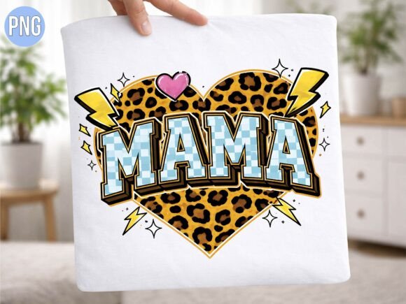 Strategic Design Application: Leveraging the Mama Leopard Heart Lightning Bolt PNG for Brand Impact