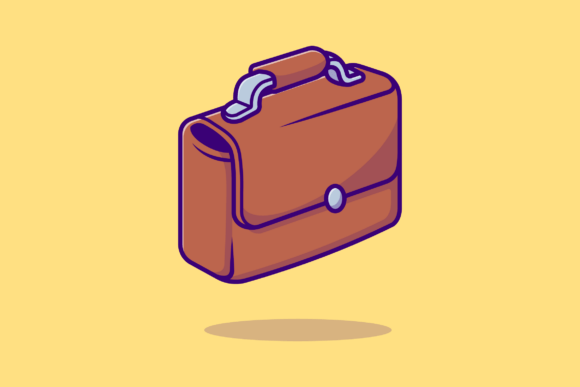 Suitcase Bag Floating Cartoon Guide