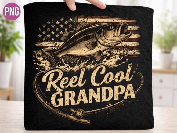 Unlocking Creative Potential with the Reel Cool Grandpa Fishing Bass Digital Design