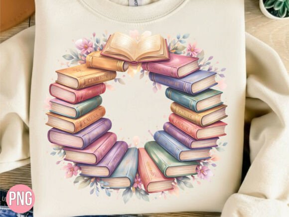Vintage Floral Reading Book Wreath PNG: A Practical Guide for Creators